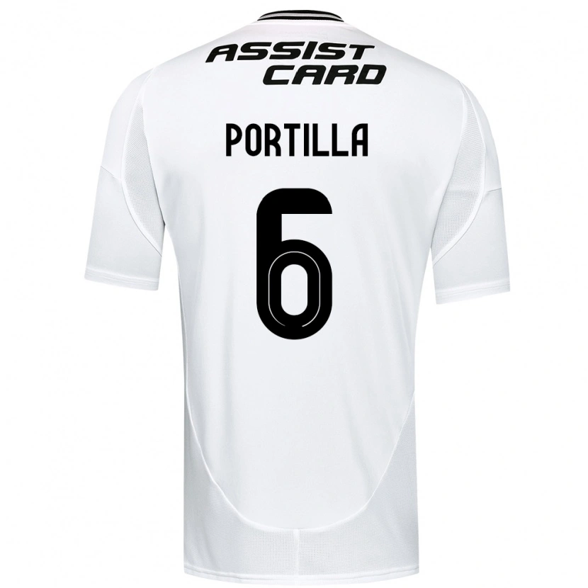 Danxen Barn Dylan Portilla #6 Svart Vit Gul Hemmatröja Matchtröjor 2025/26 Tröjor T-Tröja
