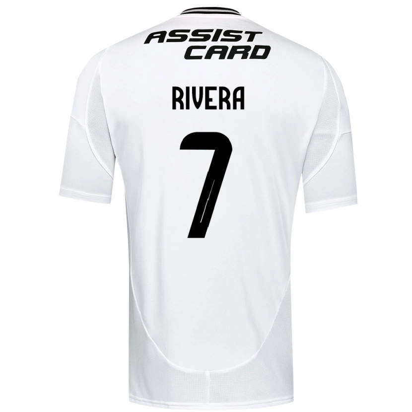 Danxen Barn Francisco Rivera #7 Svart Vit Gul Hemmatröja Matchtröjor 2025/26 Tröjor T-Tröja