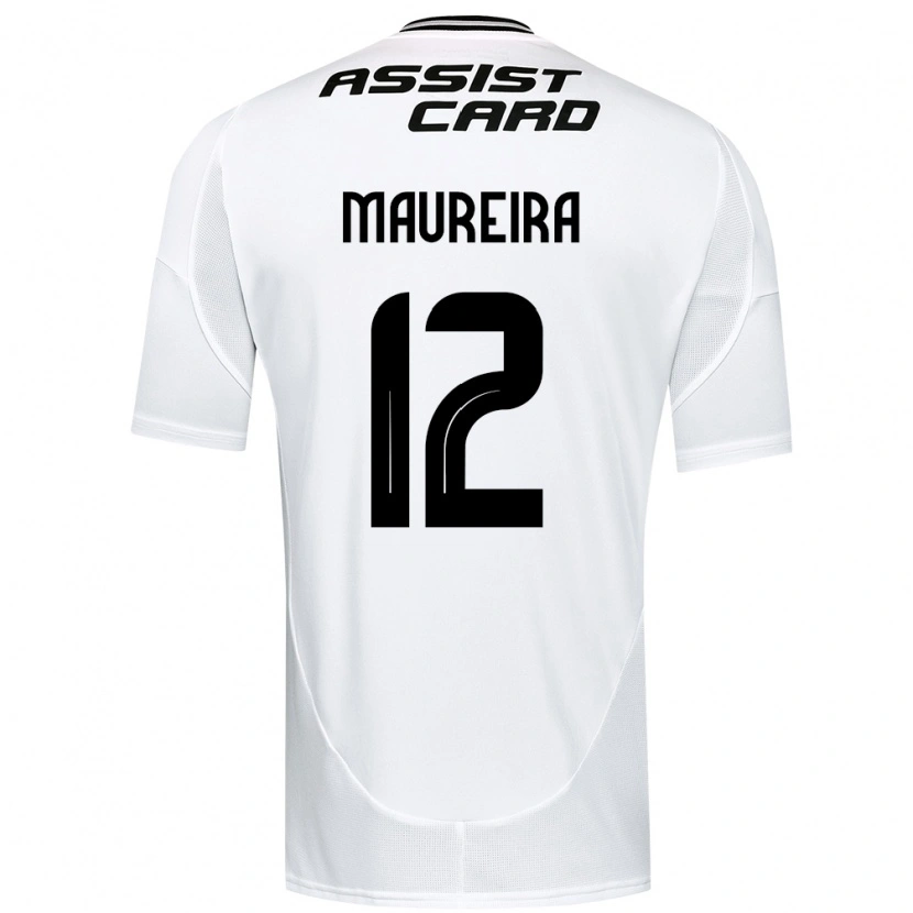 Danxen Barn Gabriel Maureira #12 Svart Vit Gul Hemmatröja Matchtröjor 2025/26 Tröjor T-Tröja