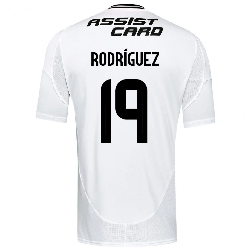 Danxen Barn Salomón Rodríguez #19 Svart Vit Gul Hemmatröja Matchtröjor 2025/26 Tröjor T-Tröja
