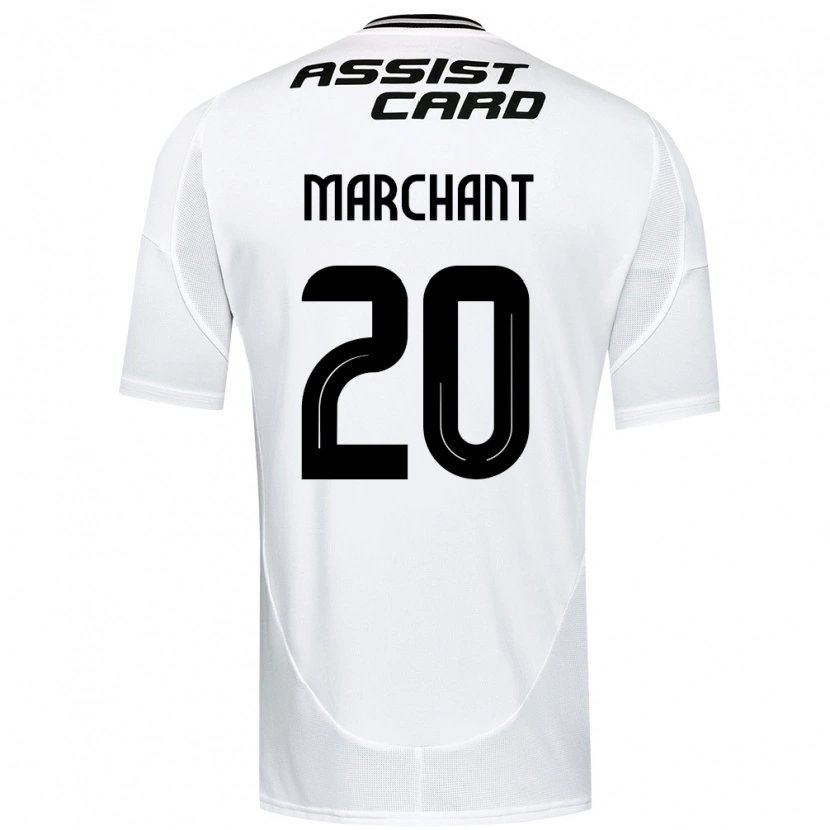 Danxen Barn Francisco Marchant #20 Svart Vit Hemmatröja Matchtröjor 2025/26 Tröjor T-Tröja