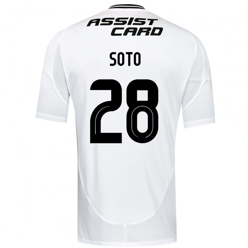 Danxen Barn Lucas Soto #28 Svart Vit Gul Hemmatröja Matchtröjor 2025/26 Tröjor T-Tröja