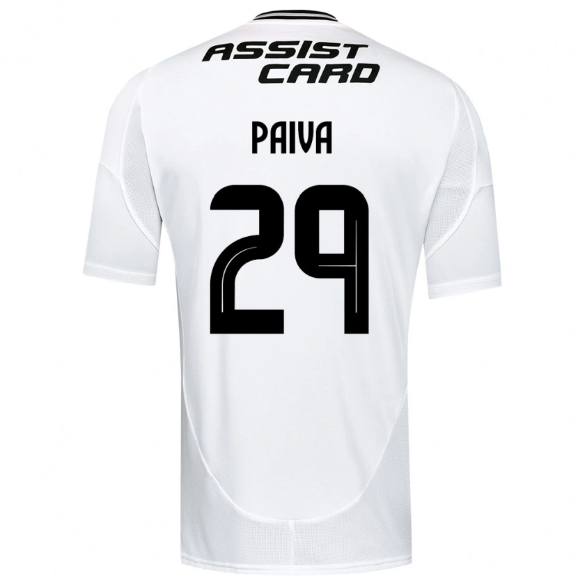 Danxen Barn Guillermo Paiva #29 Svart Vit Gul Hemmatröja Matchtröjor 2025/26 Tröjor T-Tröja