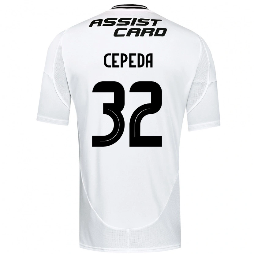 Danxen Barn Lucas Cepeda #32 Svart Vit Gul Hemmatröja Matchtröjor 2025/26 Tröjor T-Tröja