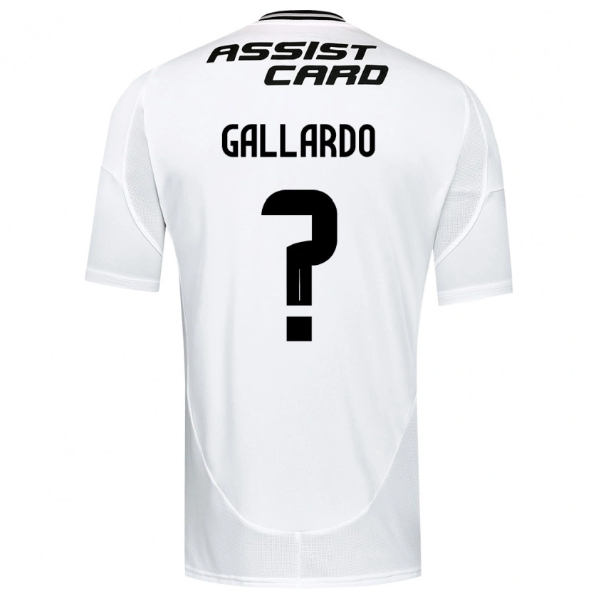 Danxen Barn Alexia Gallardo #0 Svart Vit Gul Hemmatröja Matchtröjor 2025/26 Tröjor T-Tröja