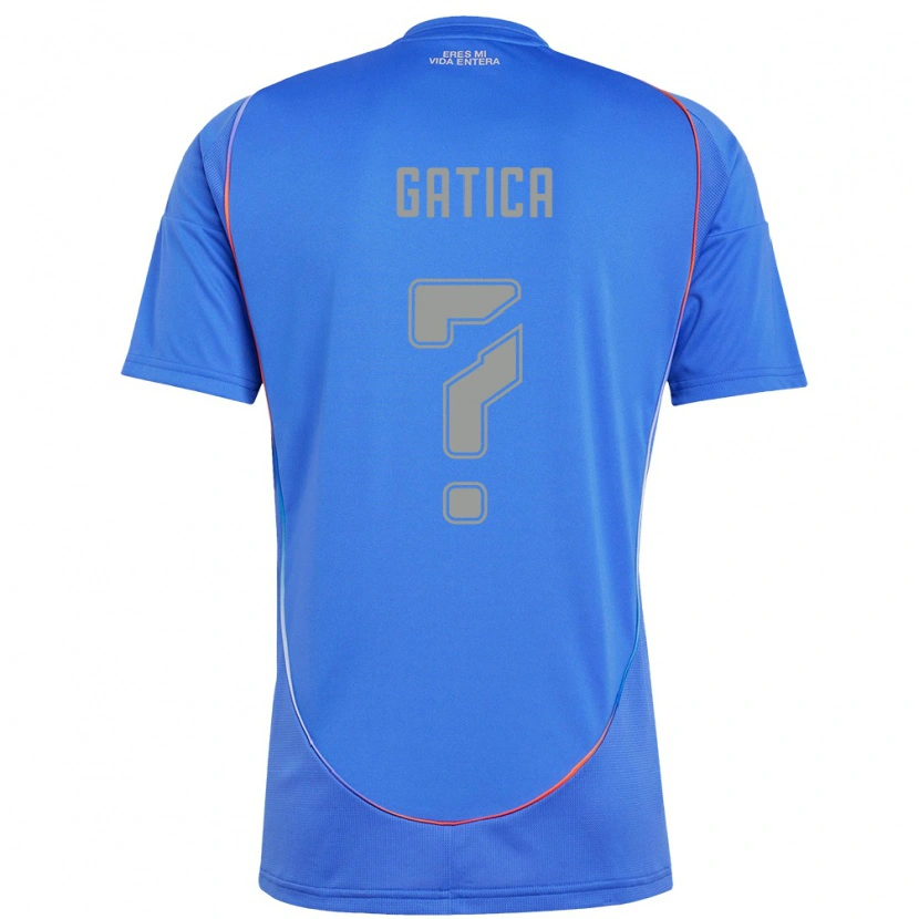 Danxen Barn José Gatica #0 Himmelsblå Hemmatröja Matchtröjor 2025/26 Tröjor T-Tröja
