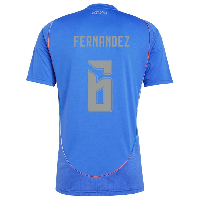 Danxen Barn Nicolás Fernández #6 Himmelsblå Hemmatröja Matchtröjor 2025/26 Tröjor T-Tröja