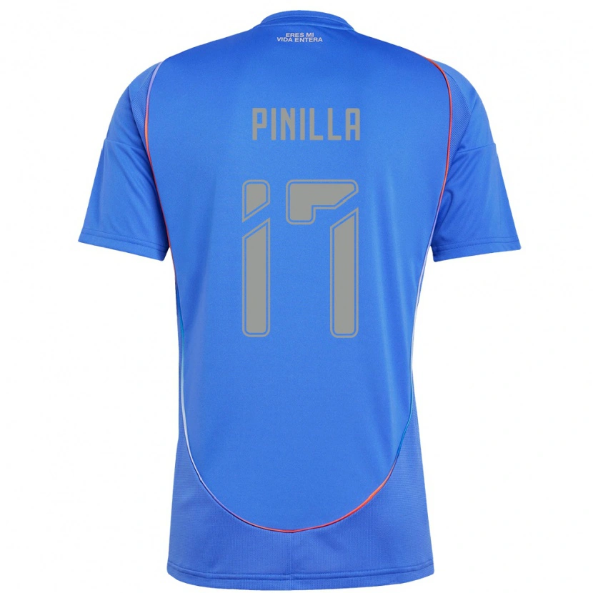 Danxen Barn Fernanda Pinilla #17 Himmelsblå Hemmatröja Matchtröjor 2025/26 Tröjor T-Tröja