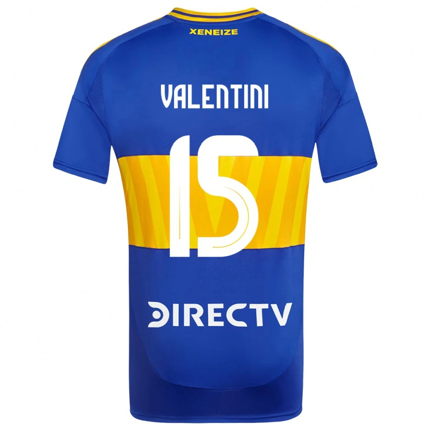 Danxen Barn Nicolas Valentini #15 Kungsblå Gul Hemmatröja Matchtröjor 2025/26 Tröjor T-Tröja