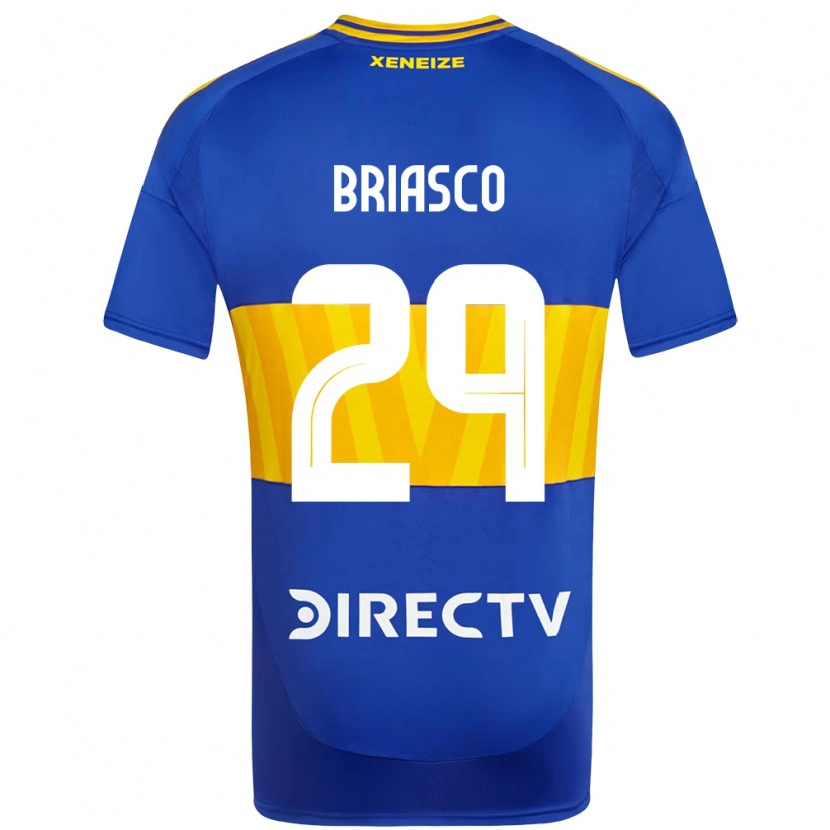 Danxen Barn Norberto Briasco #29 Kungsblå Gul Hemmatröja Matchtröjor 2025/26 Tröjor T-Tröja