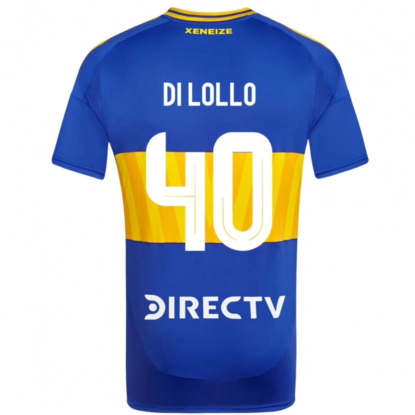 Danxen Barn Lautaro Di Lollo #40 Kungsblå Gul Hemmatröja Matchtröjor 2025/26 Tröjor T-Tröja