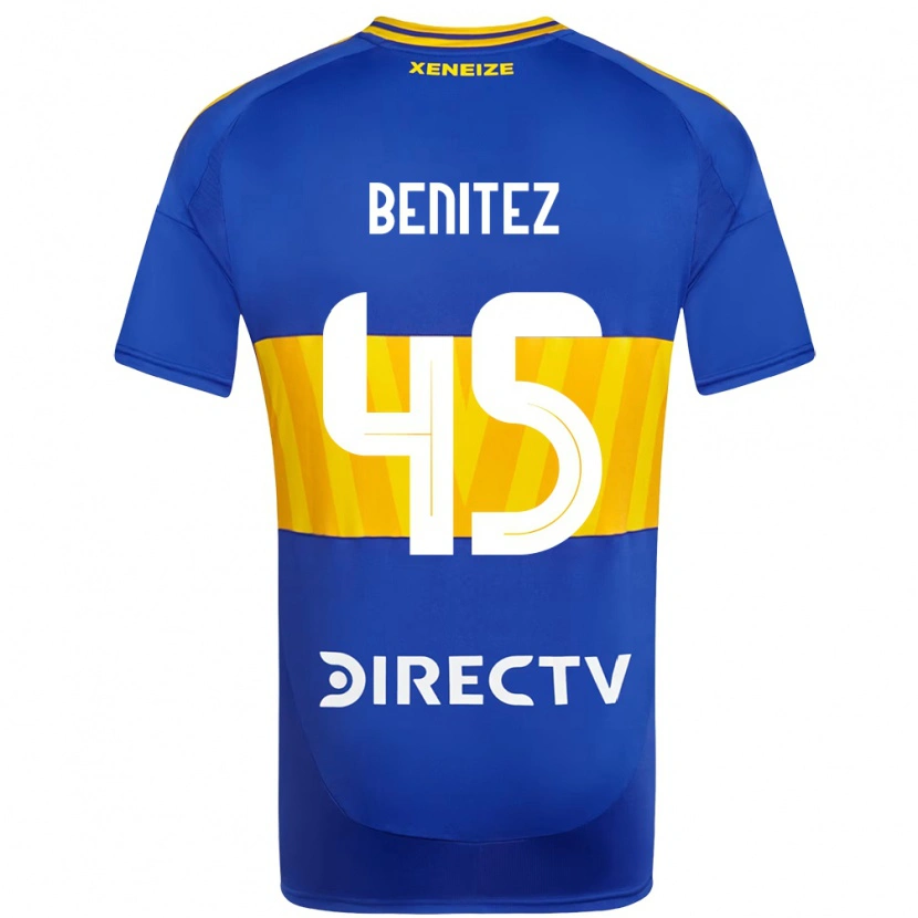 Danxen Barn Mauricio Benitez #45 Kungsblå Gul Hemmatröja Matchtröjor 2025/26 Tröjor T-Tröja