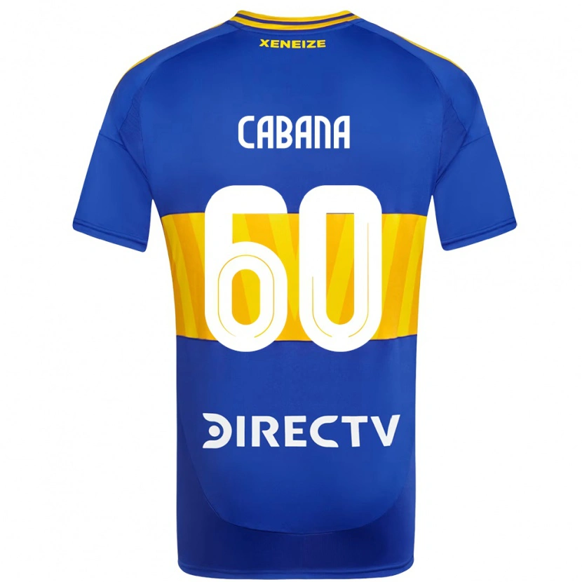 Danxen Barn Juan Pablo Cabana #60 Kungsblå Gul Hemmatröja Matchtröjor 2025/26 Tröjor T-Tröja