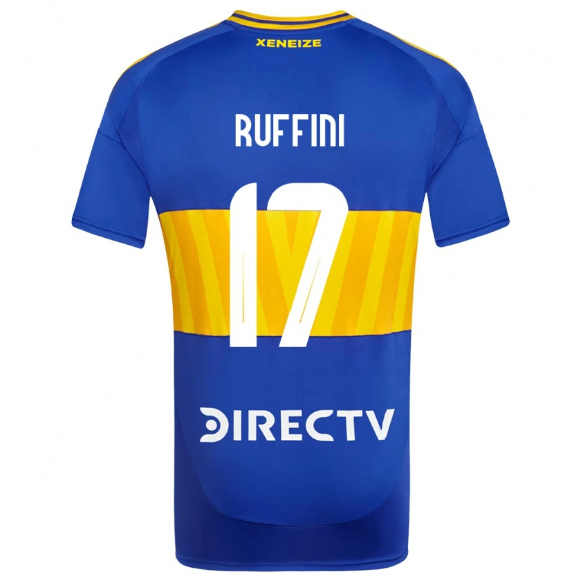 Danxen Barn Lola Ruffini #17 Kungsblå Gul Hemmatröja Matchtröjor 2025/26 Tröjor T-Tröja