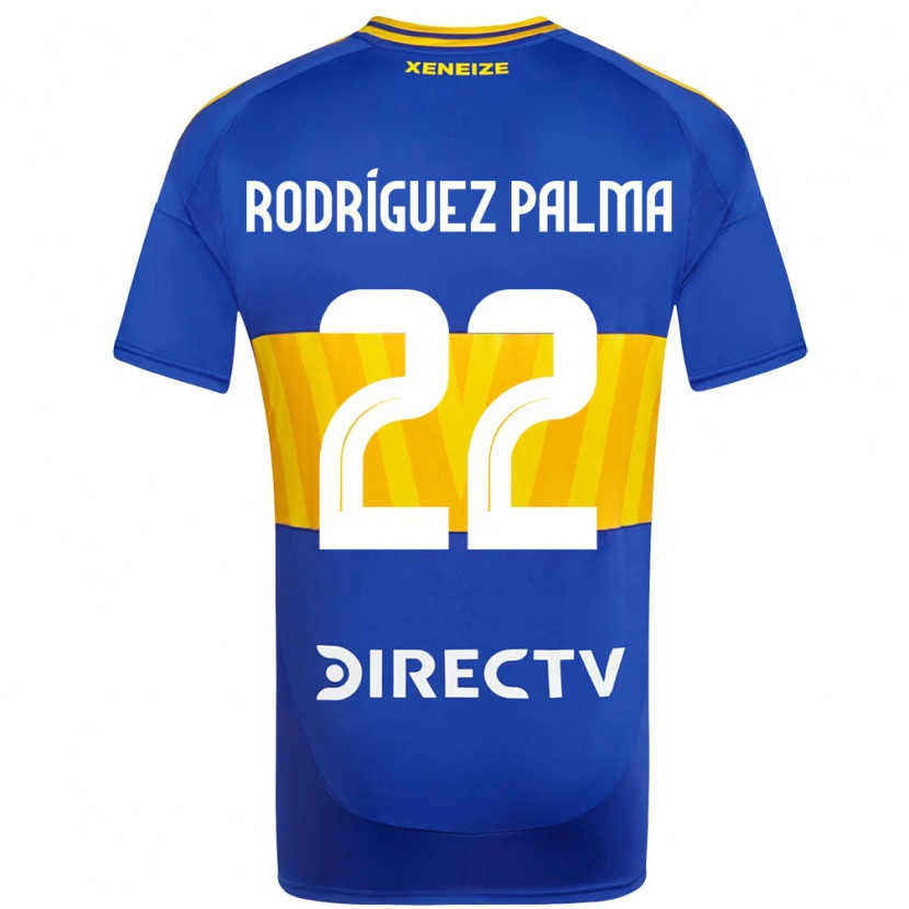 Danxen Barn Joaquina Rodríguez Palma #22 Kungsblå Gul Hemmatröja Matchtröjor 2025/26 Tröjor T-Tröja