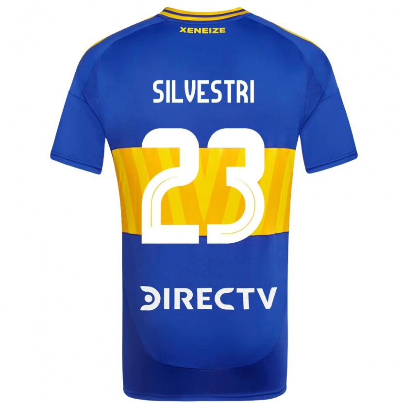 Danxen Barn Delfina Silvestri #23 Kungsblå Gul Hemmatröja Matchtröjor 2025/26 Tröjor T-Tröja