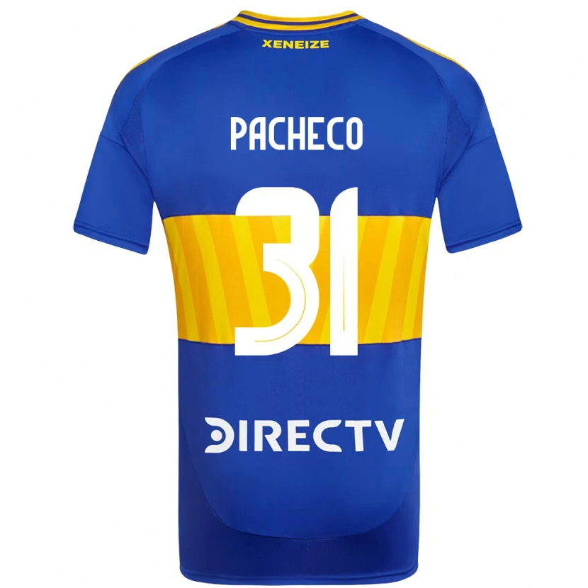 Danxen Barn Costanza Pacheco #31 Kungsblå Gul Hemmatröja Matchtröjor 2025/26 Tröjor T-Tröja