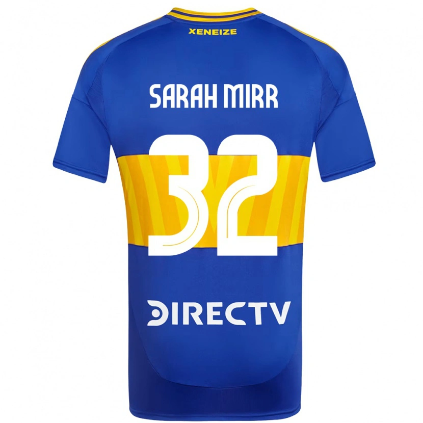 Danxen Barn Sarah Mirr #32 Kungsblå Gul Hemmatröja Matchtröjor 2025/26 Tröjor T-Tröja