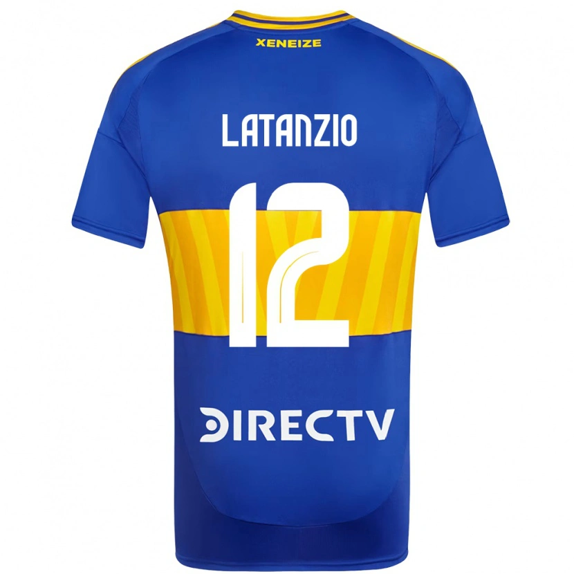 Danxen Barn Florencia Latanzio #12 Kungsblå Gul Hemmatröja Matchtröjor 2025/26 Tröjor T-Tröja