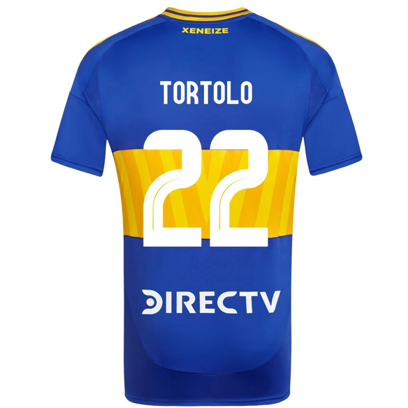 Danxen Barn Dulce Tortolo #22 Kungsblå Gul Hemmatröja Matchtröjor 2025/26 Tröjor T-Tröja