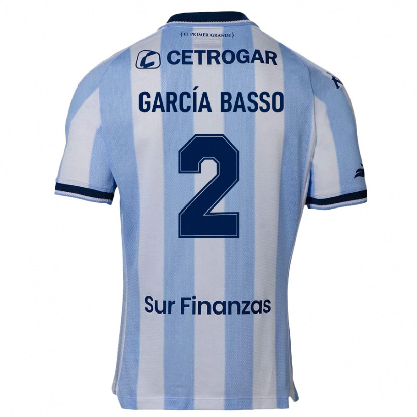 Danxen Barn Agustín García Basso #2 Himmelsblå Hemmatröja Matchtröjor 2025/26 Tröjor T-Tröja