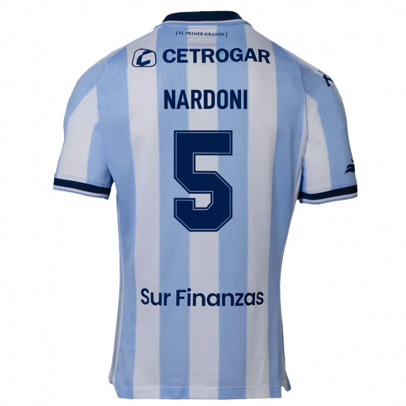 Danxen Barn Juan Ignacio Nardoni #5 Himmelsblå Hemmatröja Matchtröjor 2025/26 Tröjor T-Tröja