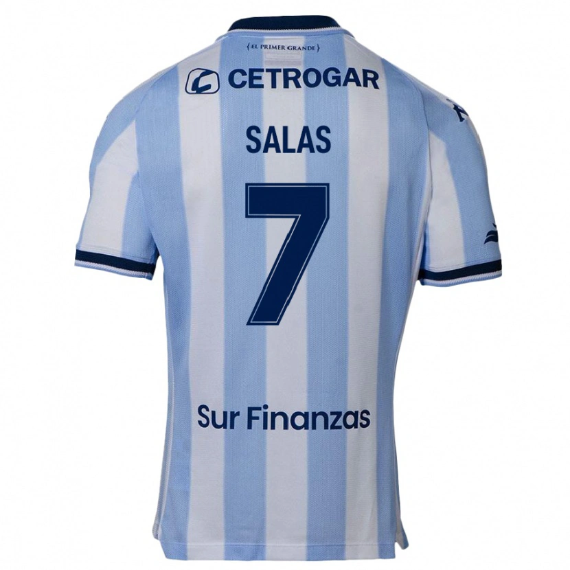 Danxen Barn Maximiliano Salas #7 Himmelsblå Hemmatröja Matchtröjor 2025/26 Tröjor T-Tröja