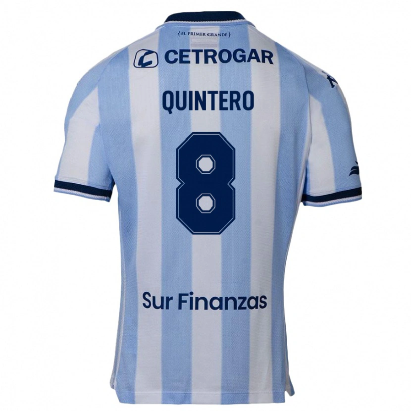 Danxen Barn Juan Fernando Quintero #8 Himmelsblå Hemmatröja Matchtröjor 2025/26 Tröjor T-Tröja