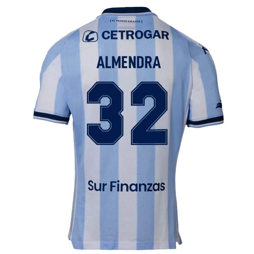 Danxen Barn Agustín Almendra #32 Himmelsblå Hemmatröja Matchtröjor 2025/26 Tröjor T-Tröja