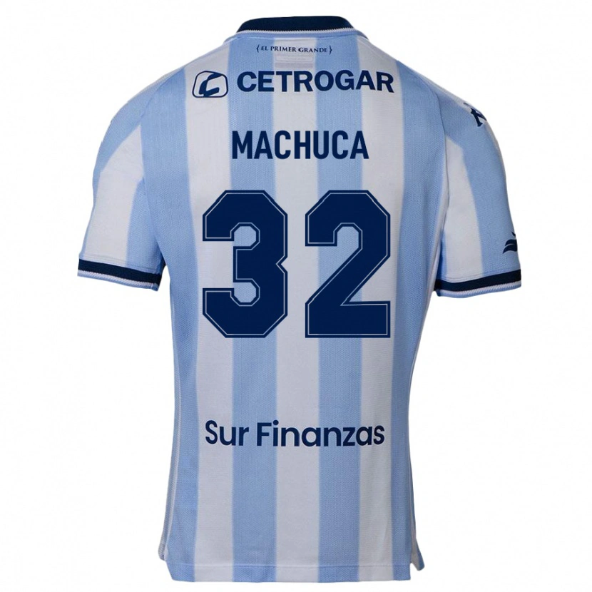 Danxen Barn Elias Machuca #32 Himmelsblå Hemmatröja Matchtröjor 2025/26 Tröjor T-Tröja