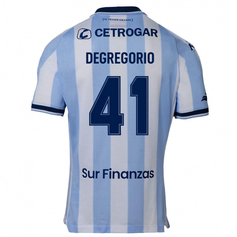 Danxen Barn Ramiro Degregorio #41 Himmelsblå Hemmatröja Matchtröjor 2025/26 Tröjor T-Tröja