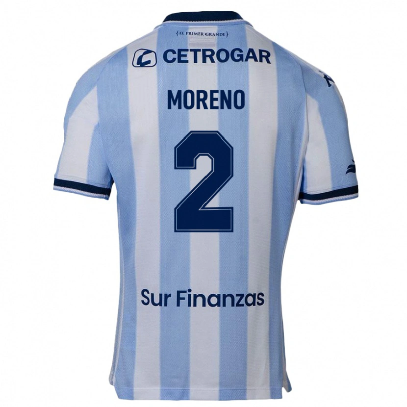 Danxen Barn Melina Moreno #2 Himmelsblå Hemmatröja Matchtröjor 2025/26 Tröjor T-Tröja