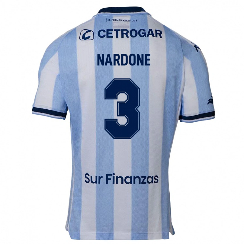 Danxen Barn Eugenia Nardone #3 Himmelsblå Hemmatröja Matchtröjor 2025/26 Tröjor T-Tröja