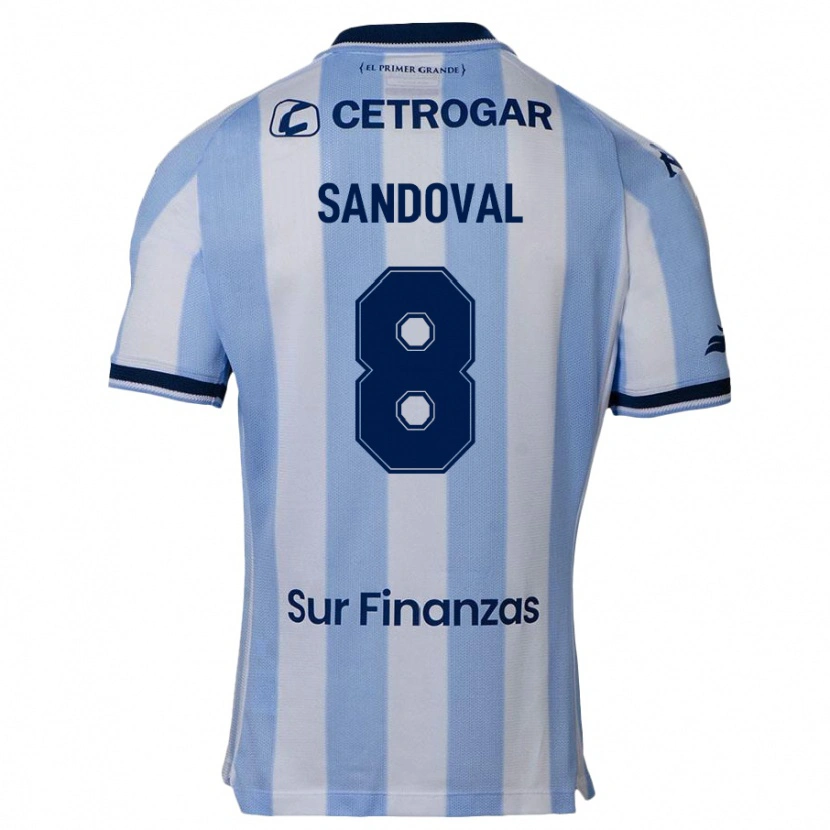 Danxen Barn Micaela Sandoval #8 Himmelsblå Hemmatröja Matchtröjor 2025/26 Tröjor T-Tröja