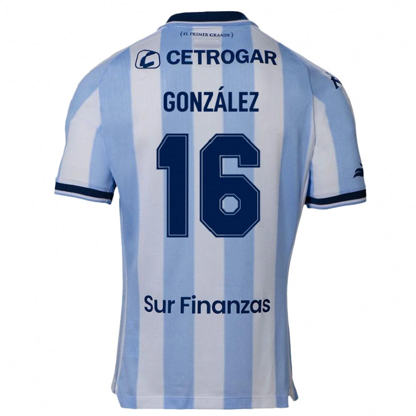 Danxen Barn Maricel González #16 Himmelsblå Hemmatröja Matchtröjor 2025/26 Tröjor T-Tröja