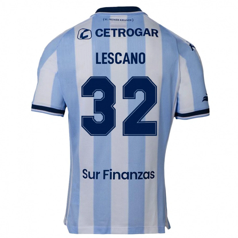 Danxen Barn Macarena Lescano #32 Himmelsblå Hemmatröja Matchtröjor 2025/26 Tröjor T-Tröja