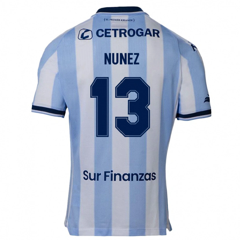 Danxen Barn Matias Nunez #13 Himmelsblå Hemmatröja Matchtröjor 2025/26 Tröjor T-Tröja