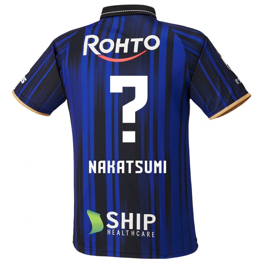 Danxen Barn Naru Nakatsumi #0 Blå Vit Svart Hemmatröja Matchtröjor 2025/26 Tröjor T-Tröja