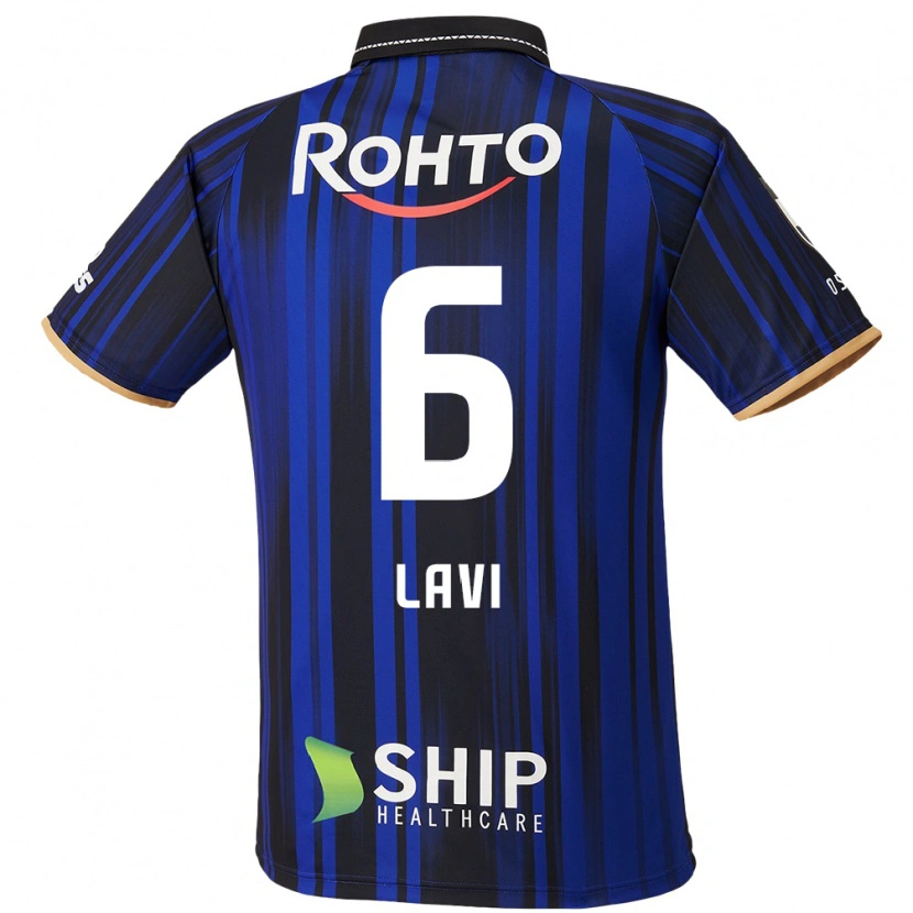 Danxen Barn Neta Lavi #6 Blå Vit Svart Hemmatröja Matchtröjor 2025/26 Tröjor T-Tröja