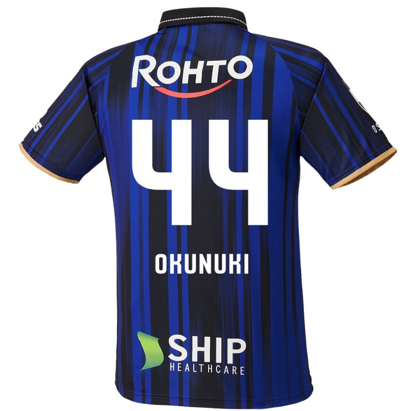 Danxen Barn Kanji Okunuki #44 Blå Vit Svart Hemmatröja Matchtröjor 2025/26 Tröjor T-Tröja