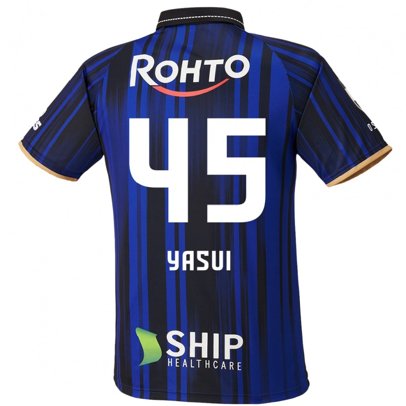 Danxen Barn Tsukasa Yasui #45 Blå Vit Svart Hemmatröja Matchtröjor 2025/26 Tröjor T-Tröja