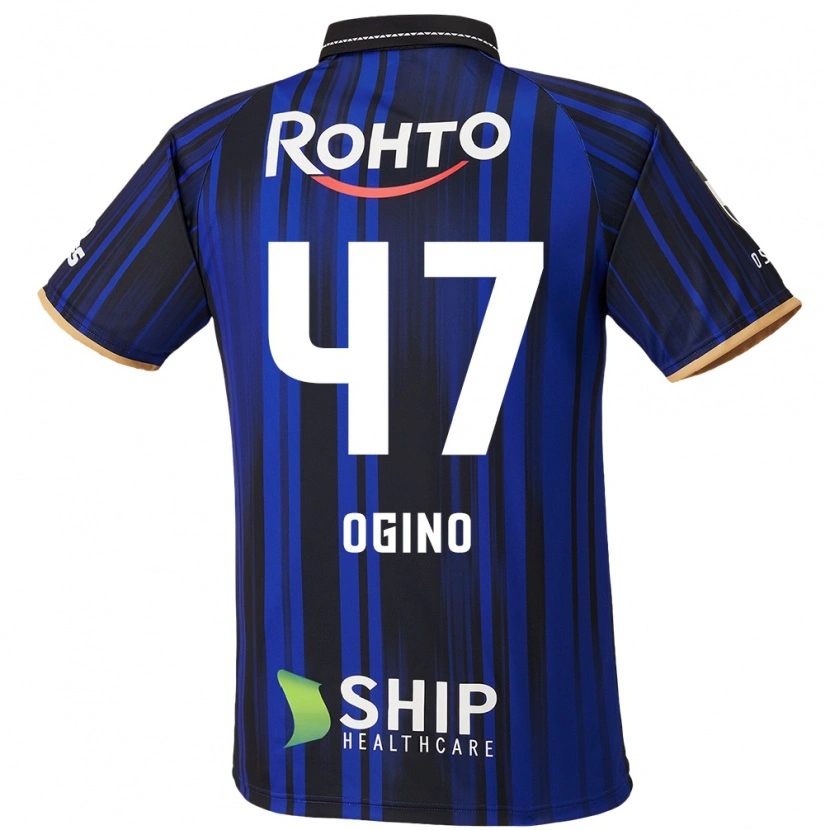 Danxen Barn Motonobu Ogino #47 Blå Vit Svart Hemmatröja Matchtröjor 2025/26 Tröjor T-Tröja