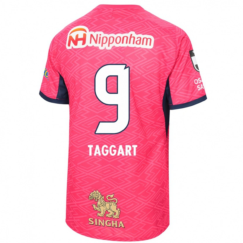 Danxen Barn Adam Taggart #9 Sakura Rosa Vit Hemmatröja Matchtröjor 2025/26 Tröjor T-Tröja