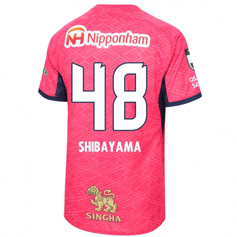Danxen Barn Masaya Shibayama #48 Sakura Rosa Vit Hemmatröja Matchtröjor 2025/26 Tröjor T-Tröja