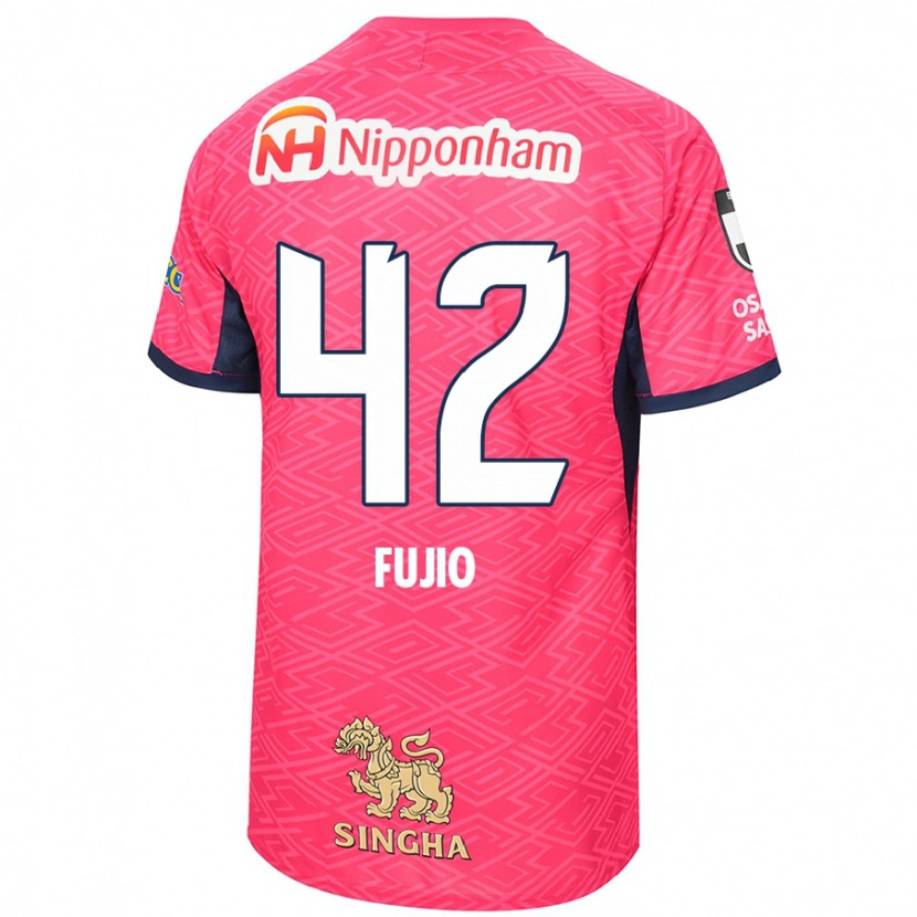 Danxen Barn Shota Fujio #42 Sakura Rosa Vit Hemmatröja Matchtröjor 2025/26 Tröjor T-Tröja