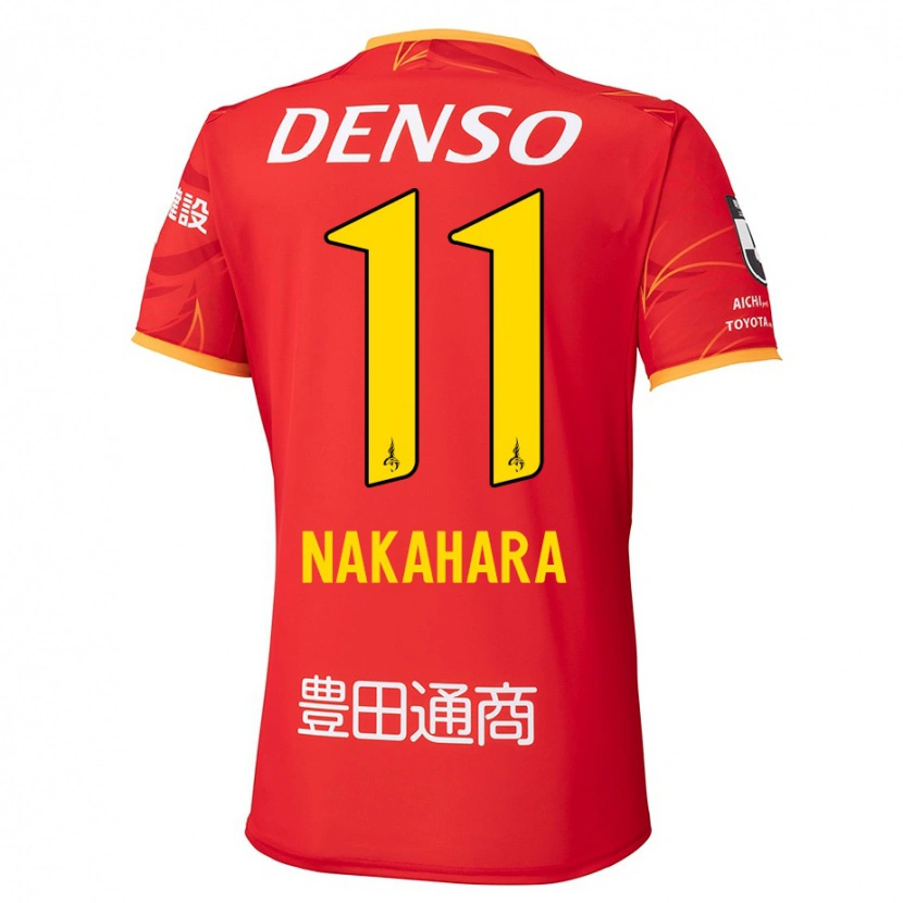 Danxen Barn Sora Nakahara #11 Vit Röd Hemmatröja Matchtröjor 2025/26 Tröjor T-Tröja