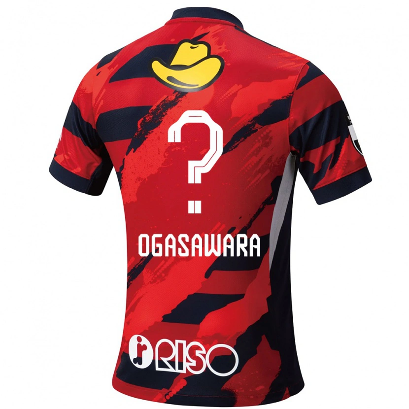 Danxen Barn Hiro Ogasawara #0 Röd Svart Hemmatröja Matchtröjor 2025/26 Tröjor T-Tröja