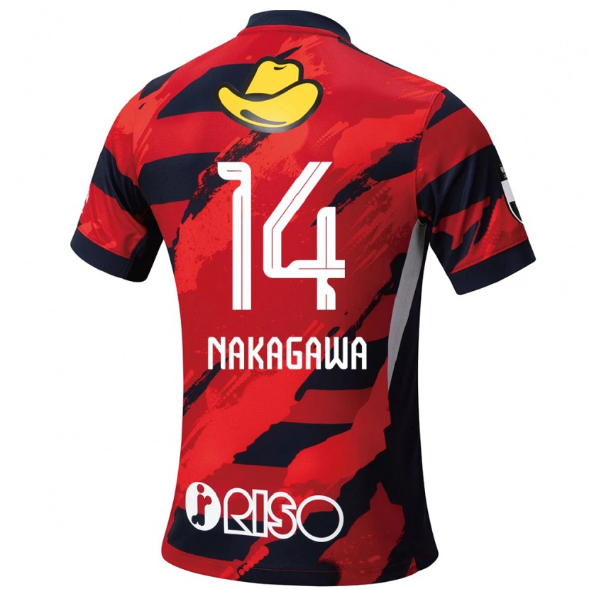 Danxen Barn Sora Nakagawa #14 Vit Svart Hemmatröja Matchtröjor 2025/26 Tröjor T-Tröja