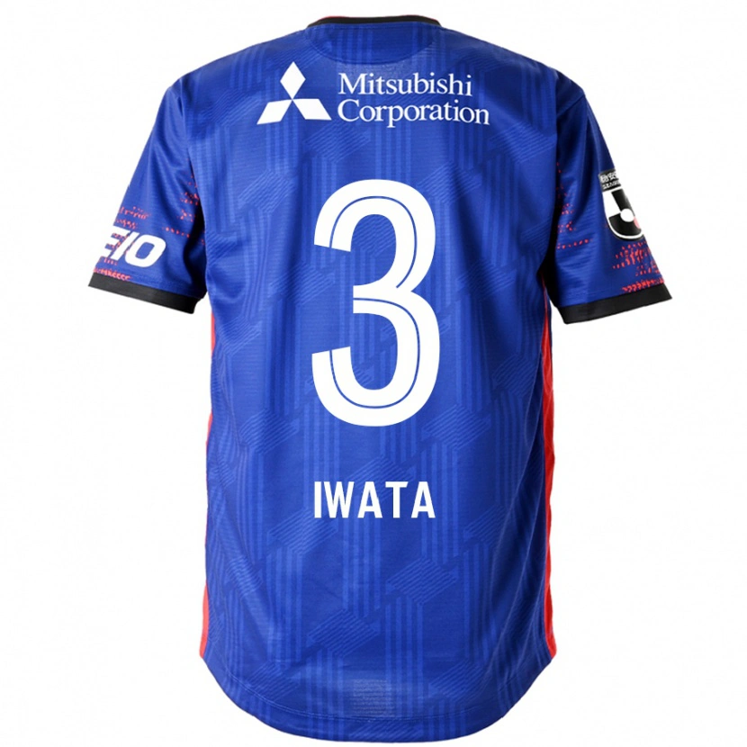 Danxen Barn Yuki Iwata #3 Kungsblå Vit Hemmatröja Matchtröjor 2025/26 Tröjor T-Tröja