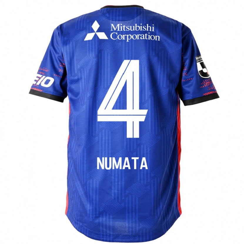 Danxen Barn Seisa Numata #4 Kungsblå Vit Hemmatröja Matchtröjor 2025/26 Tröjor T-Tröja